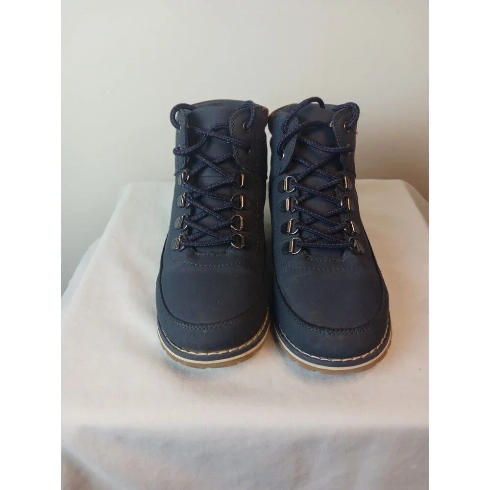 Children's Place Boys' Navy Blue Boots (Youth Size 3)